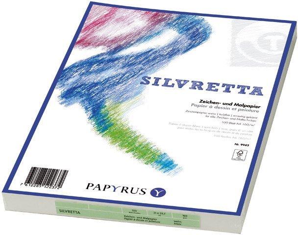 Papyrus PAPYRUS Zeichenpapier A4, 100 Blatt