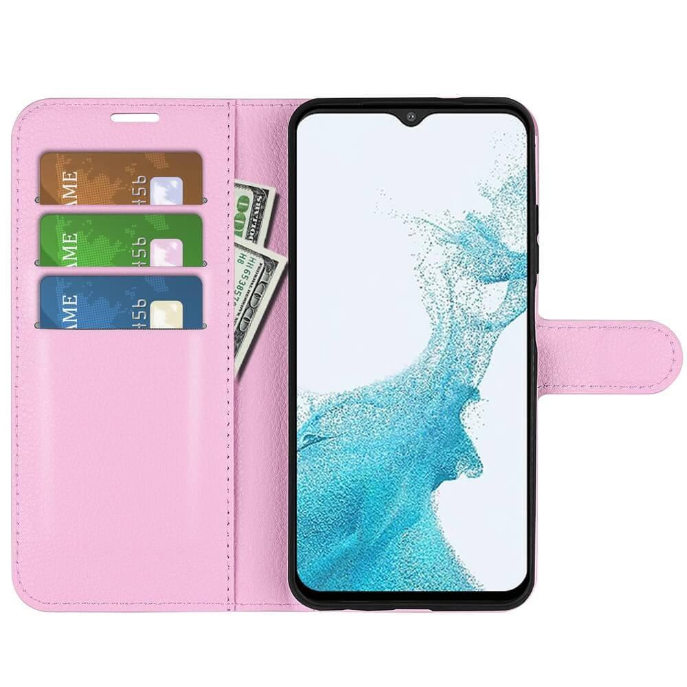 Cover-Discount Galaxy A23 - Leder Etui Hülle