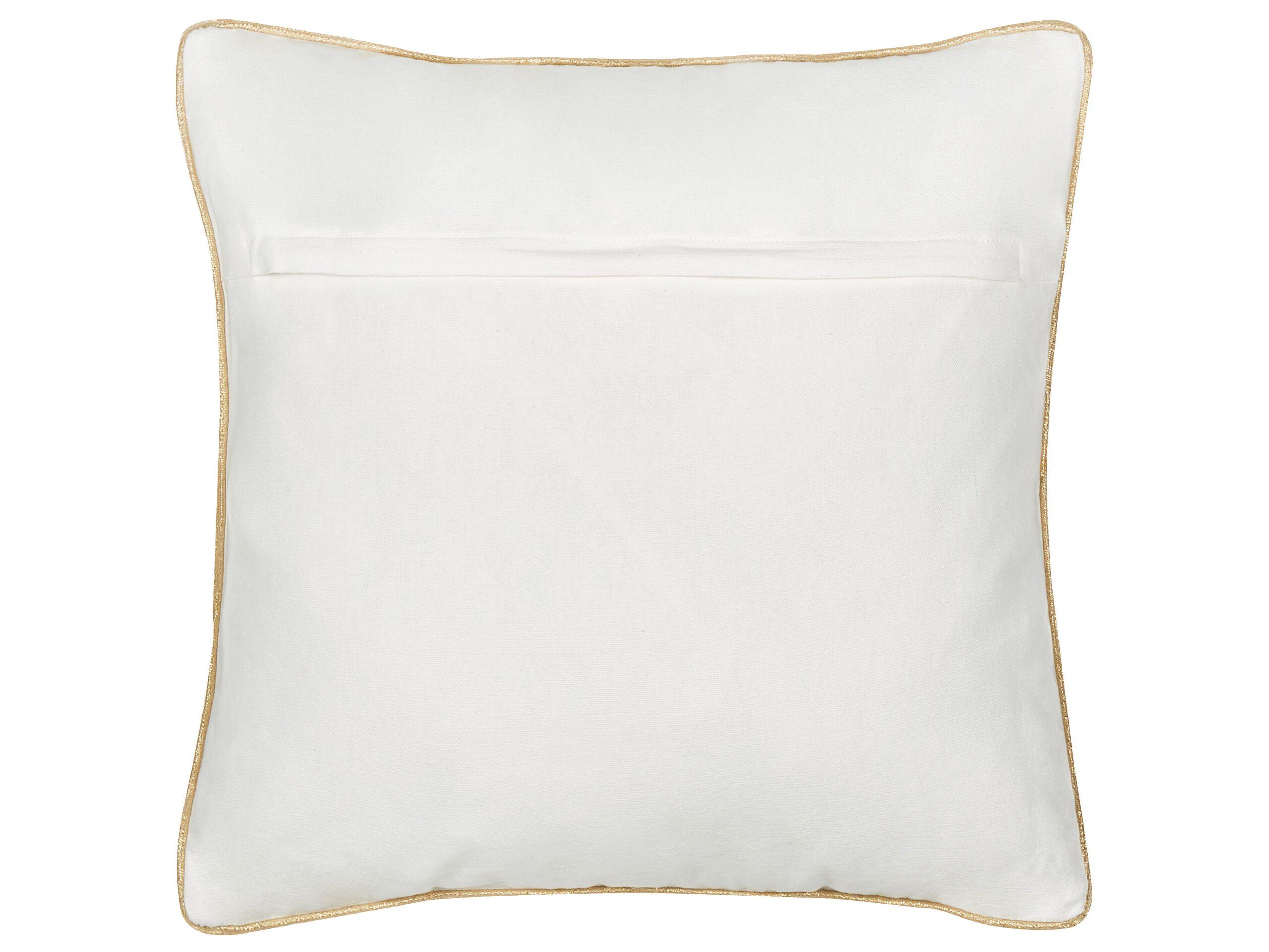 Beliani Dekokissen 2er Set aus Baumwolle Modern AECHMEA