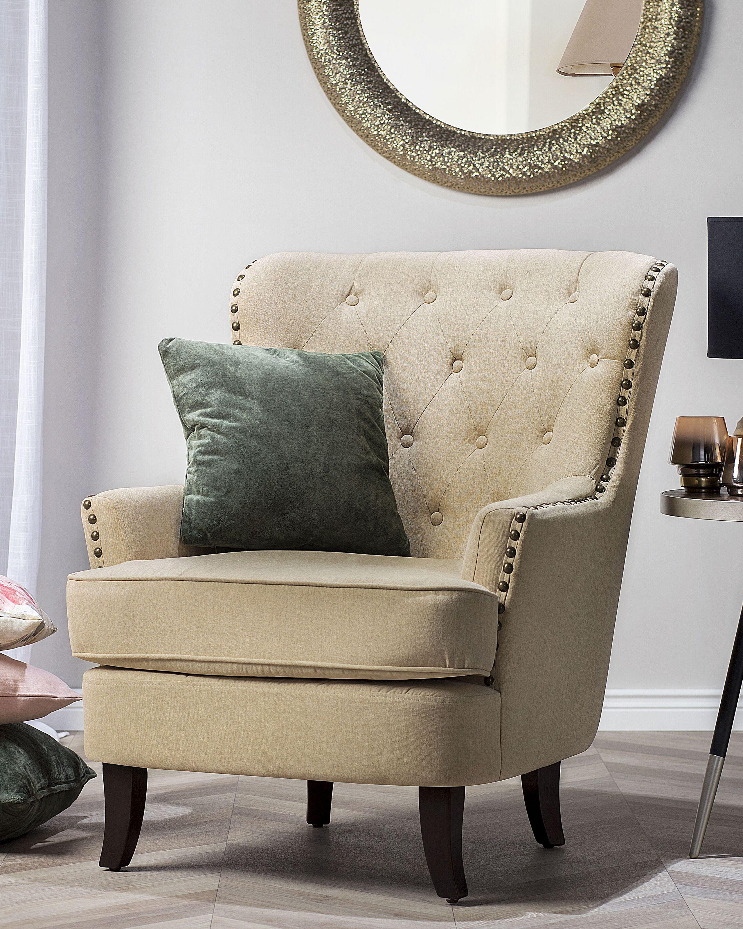 Beliani Sessel aus Polyester Retro VIBORG II