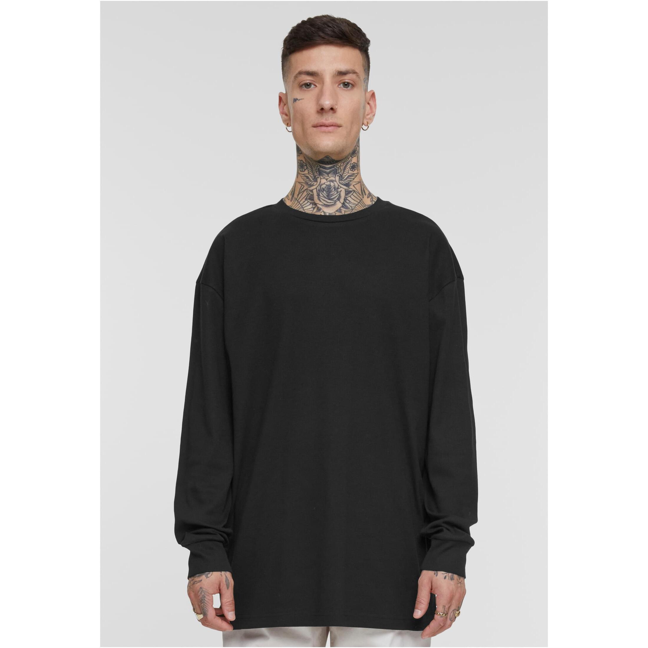 URBAN CLASSICS Boxy Rib Longsleeve Sweatshirt