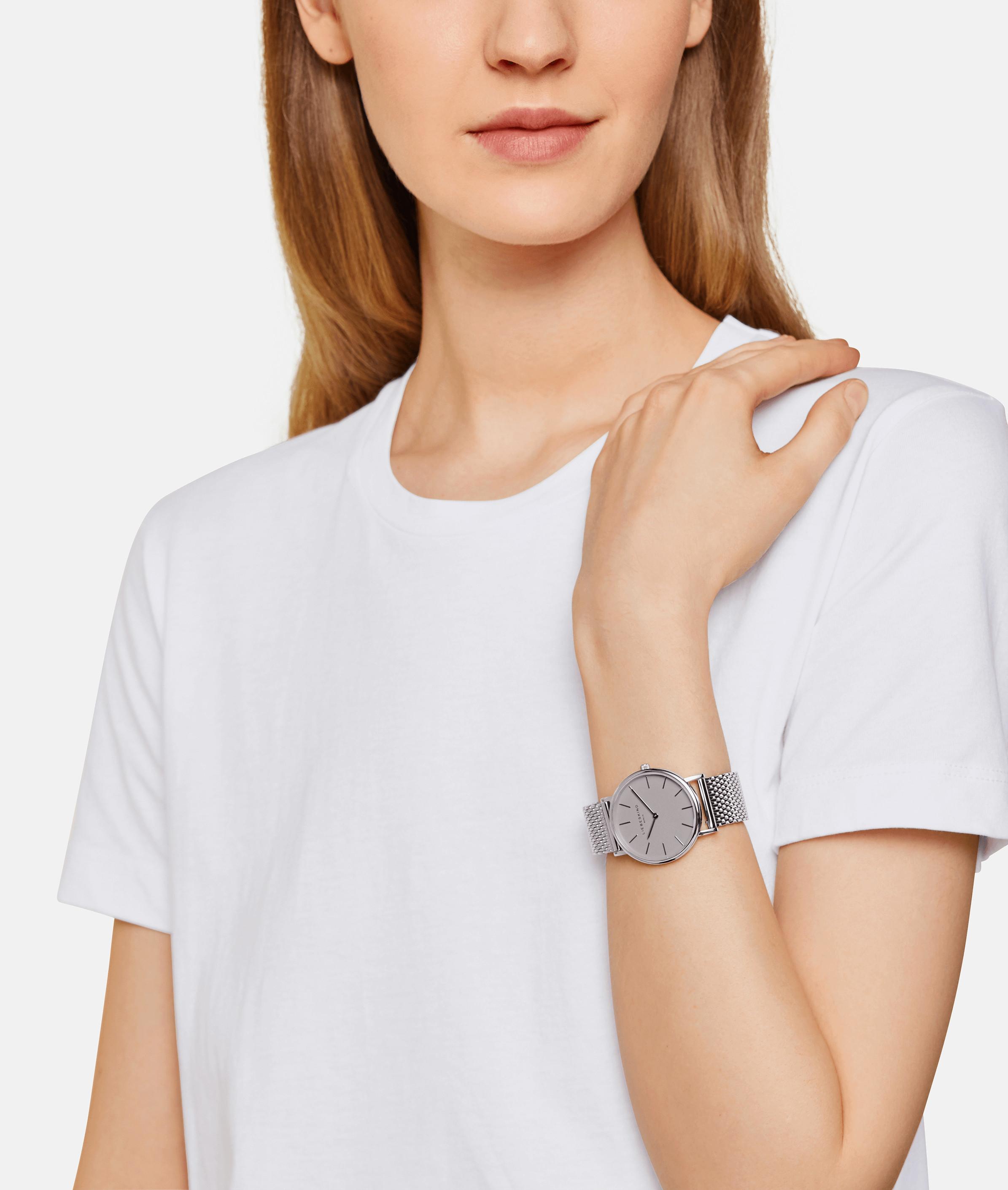 LIEBESKIND Soft Grey Armbanduhr