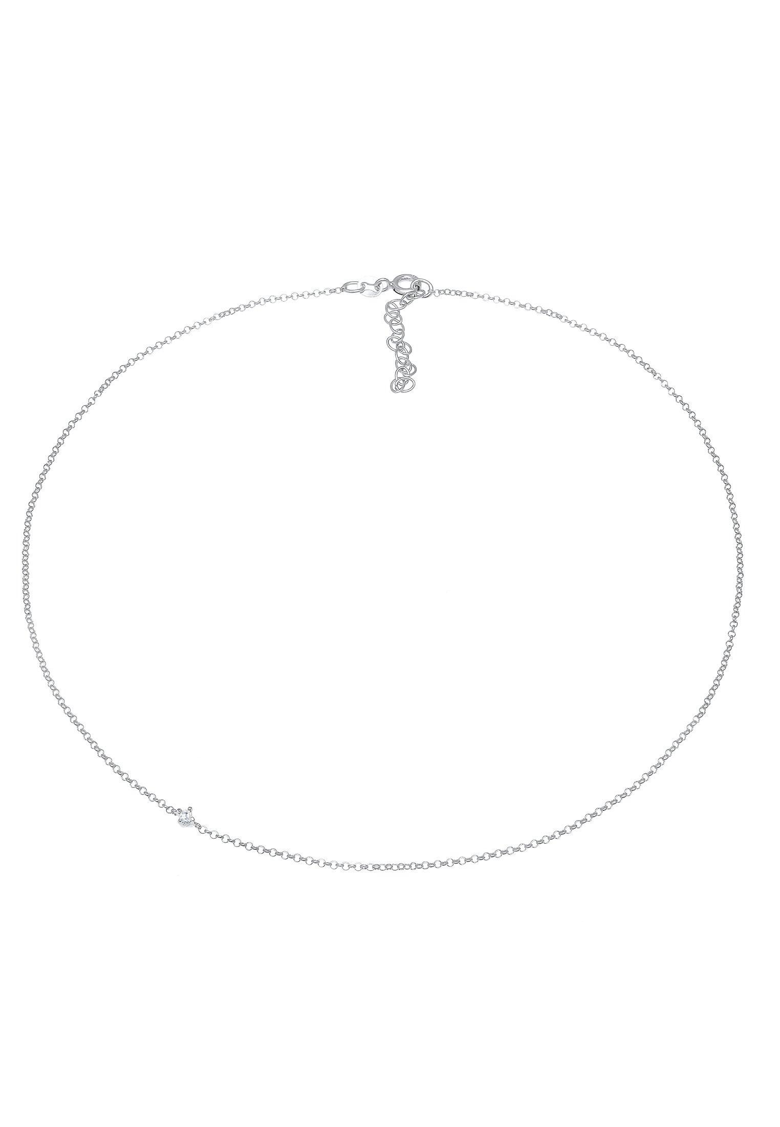 Elli Halskette Choker Zirkonia
