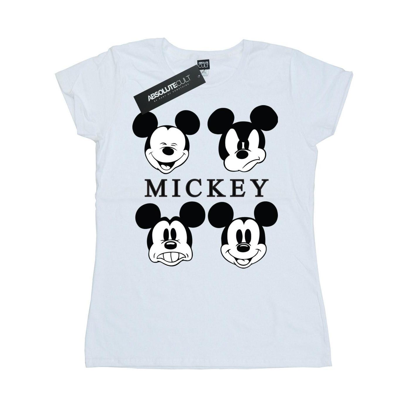 Disney Mickey Mouse Expressions Print T-Shirt
