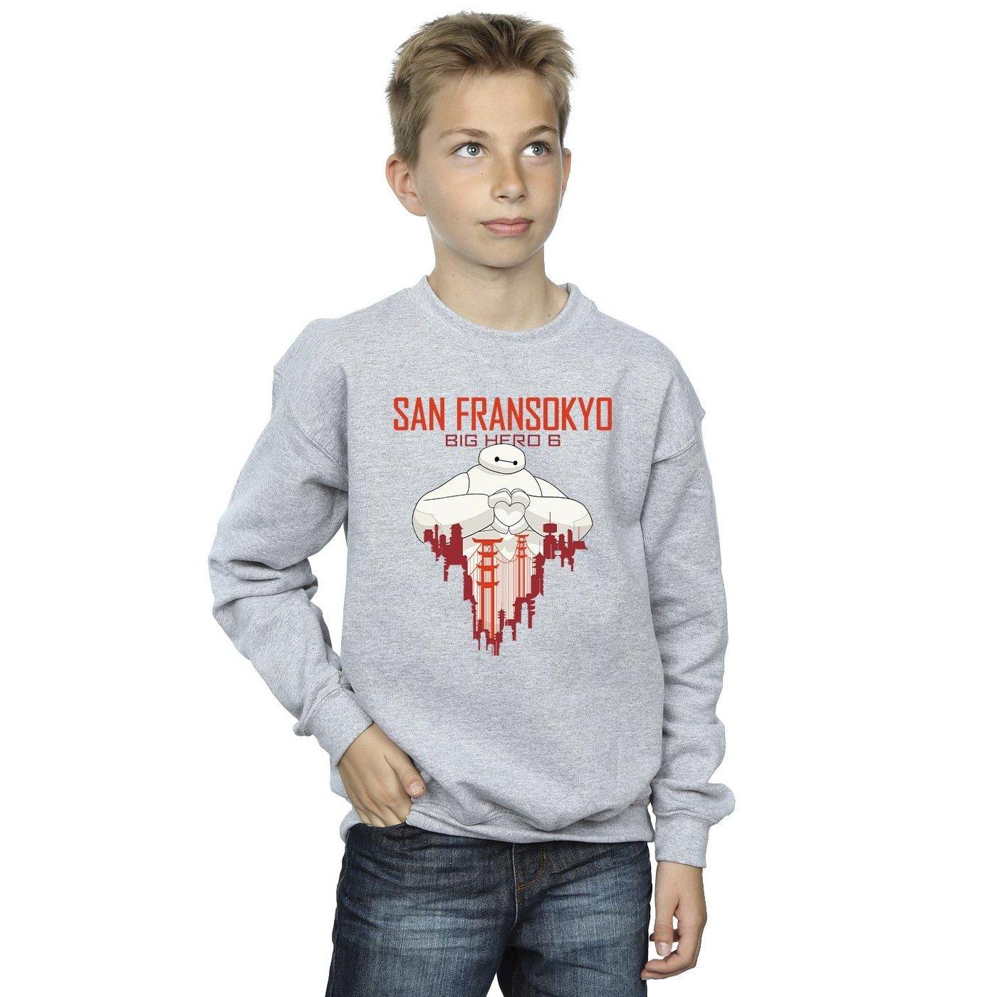 Disney Big Hero 6 San Fransokyo Sweatshirt