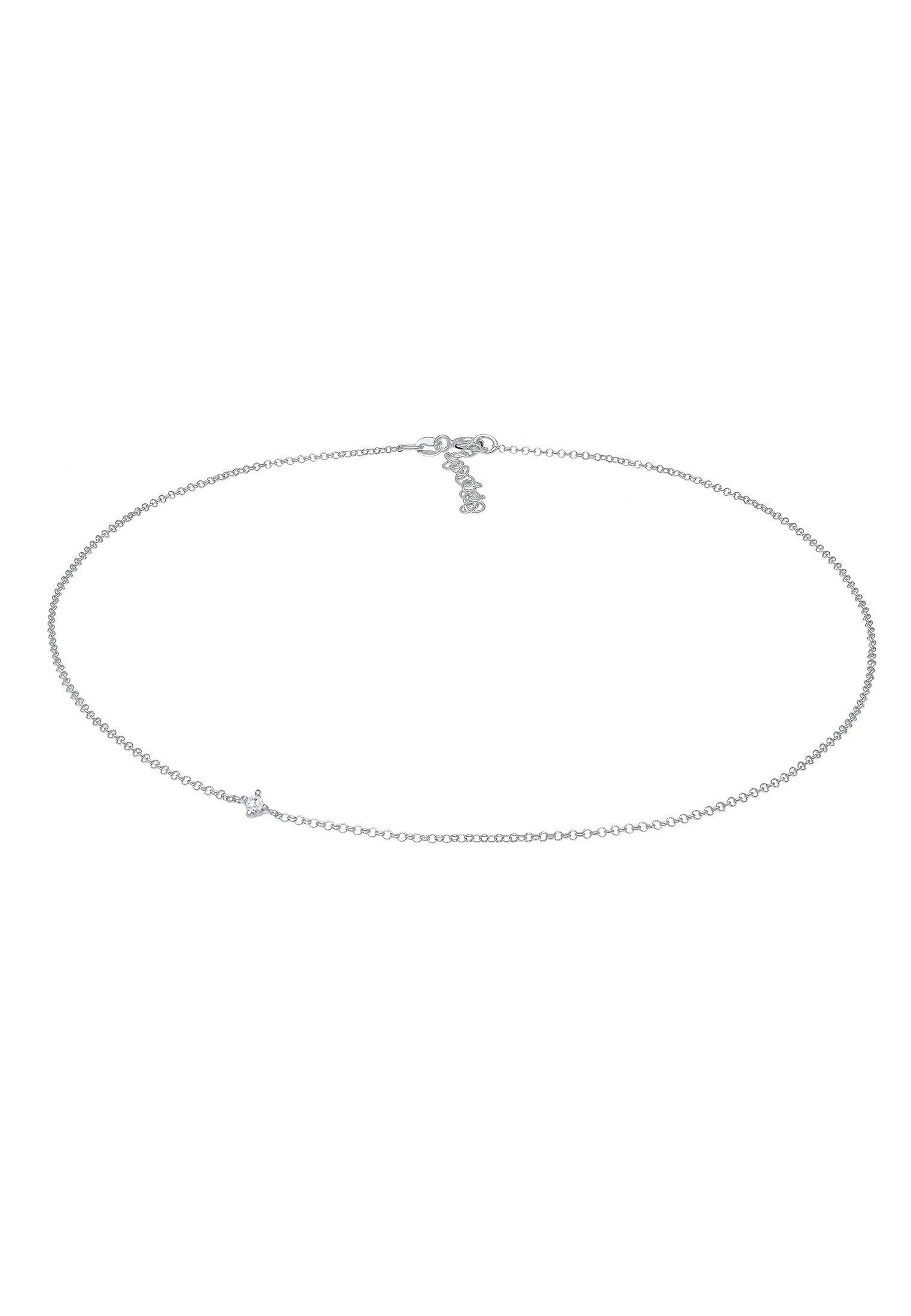 Elli Halskette Choker Zirkonia
