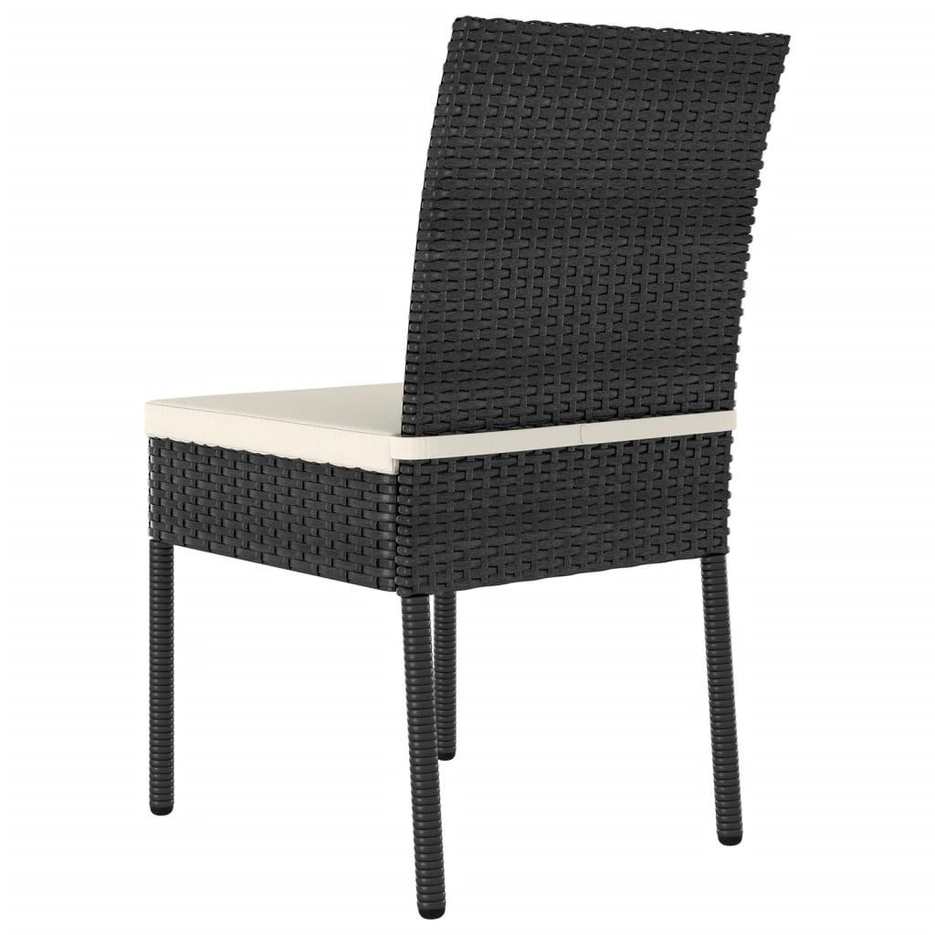 VidaXL Essstuhl poly-rattan
