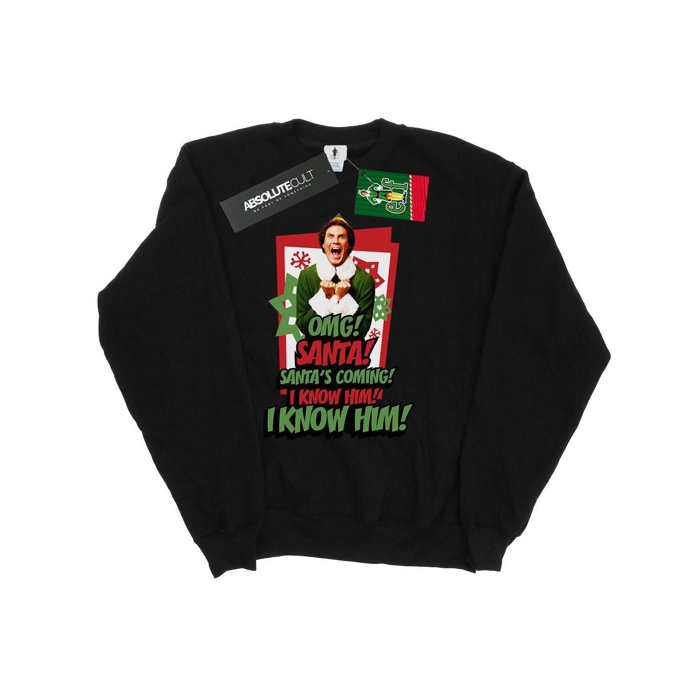 Elf OMG Santa Sweatshirt