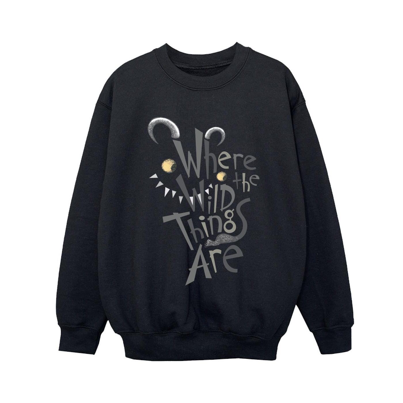 Where The Wild Things Are Monster Logo Sweatshirt