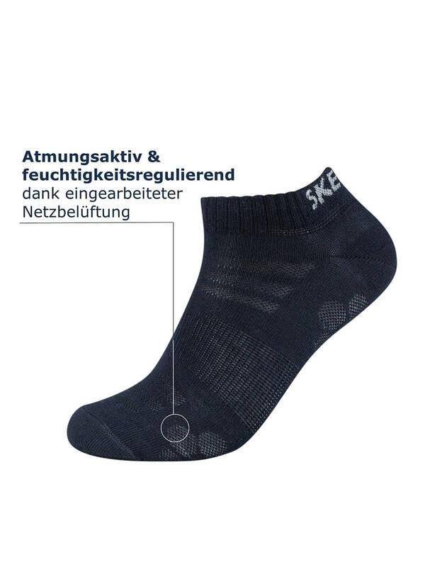 SKECHERS Mesh Ventilation Sneakersocken