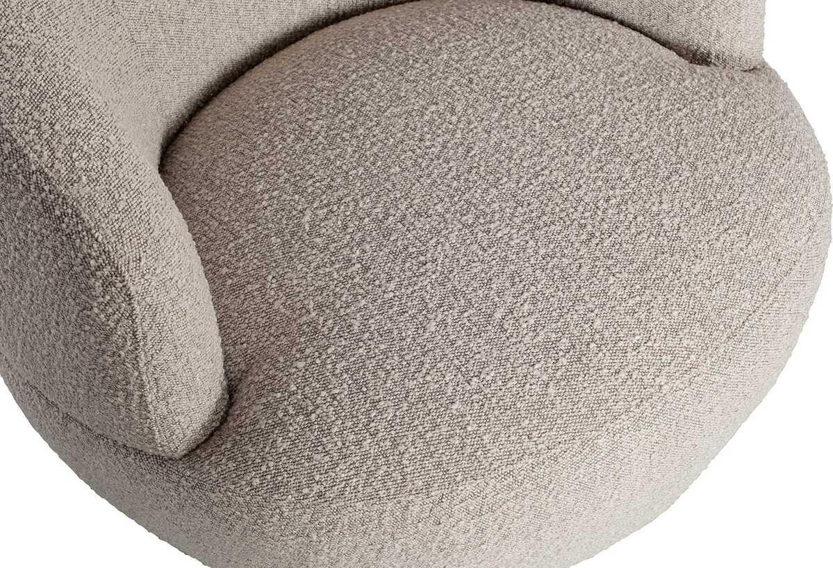 mutoni Drehsessel Woolly natur