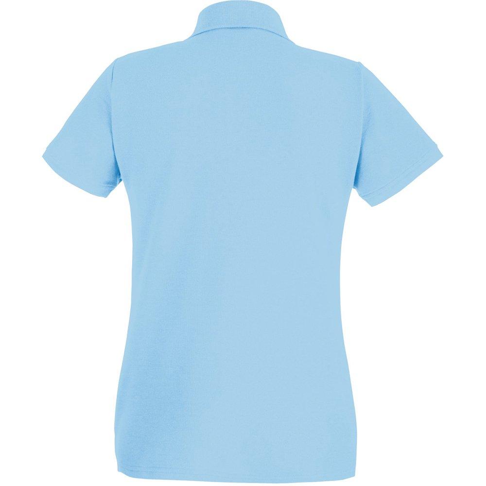 Fruit of the Loom Figurbetontes Kurzarm Polo Shirt