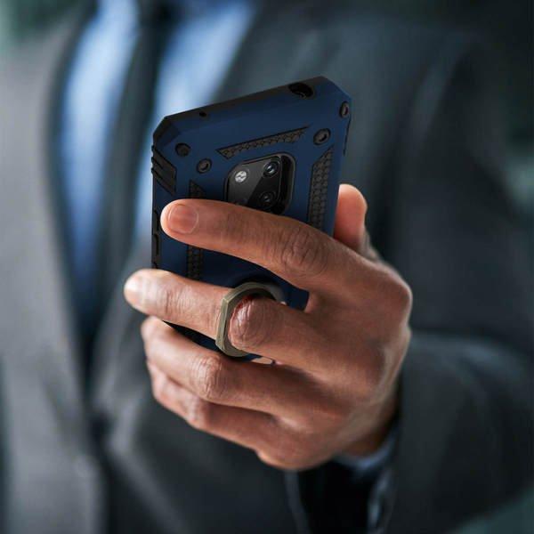 Avizar Stoßfeste Hülle Mate 20 Pro Dunkelblau