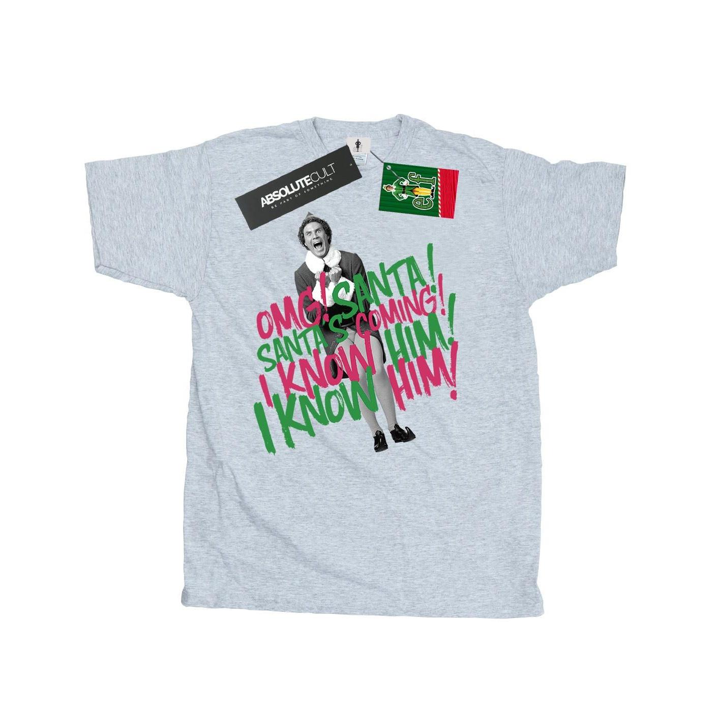 Elf Santa's Coming T-Shirt