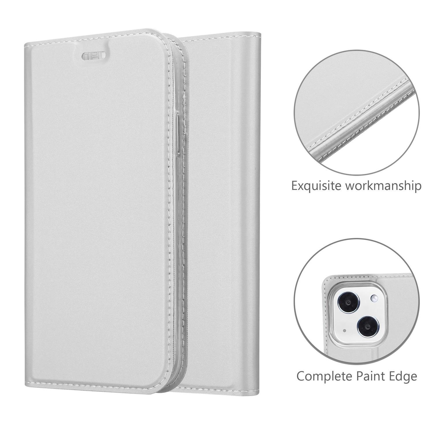 Cadorabo Cadorabo Hülle kompatibel mit Apple iPhone 13 - Schutzhülle mit Magnetverschluss, Standfunktion und Kartenfach