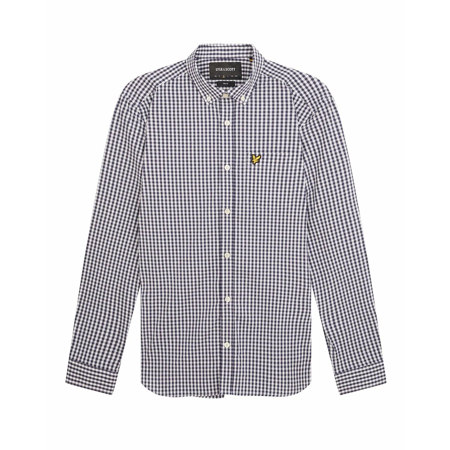 LYLE & SCOTT Slim Gingham Slim Fit Hemd