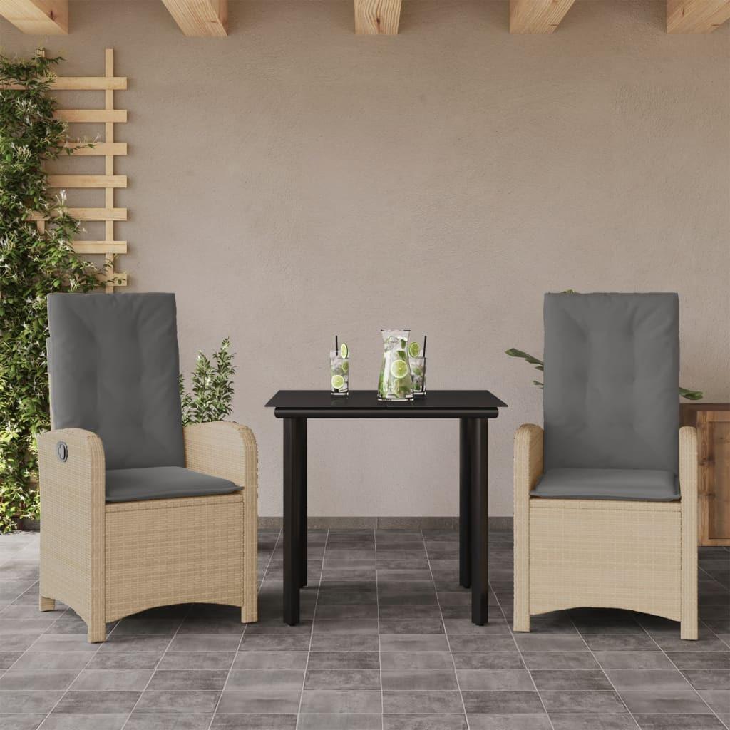 VidaXL Garten essgruppe poly-rattan