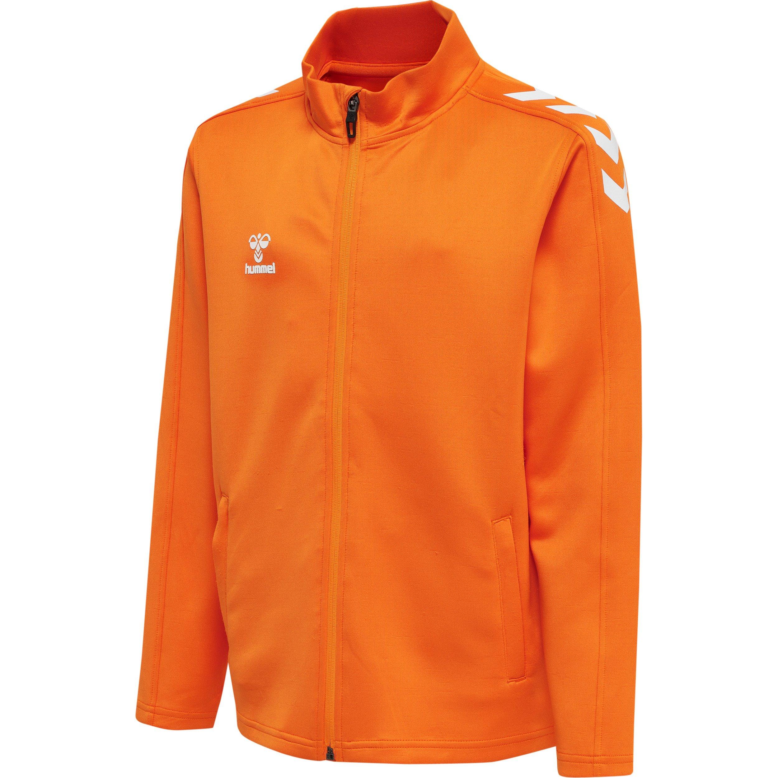 Hummel kinder-trainingsjacke mit reißverschluss core xk