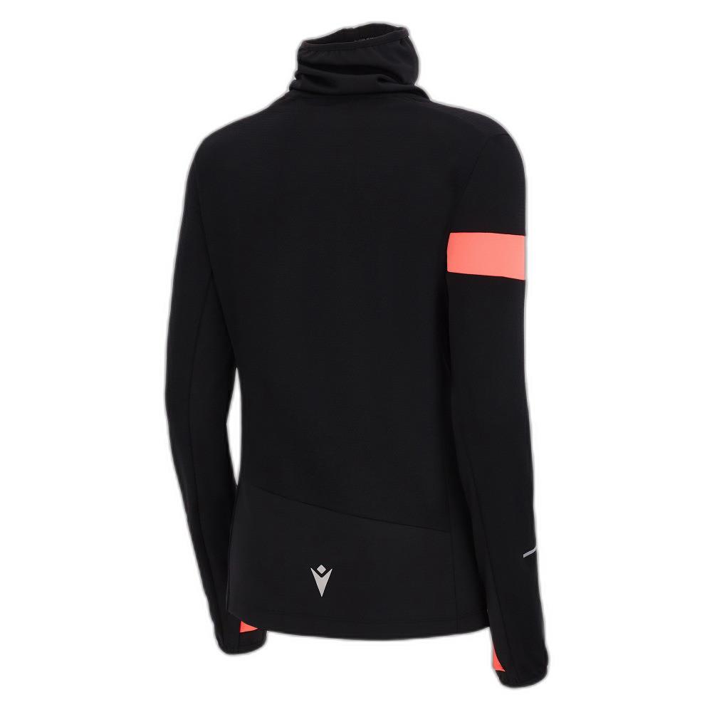 macron sweatshirt mit stehkragen, damen fcc blondie