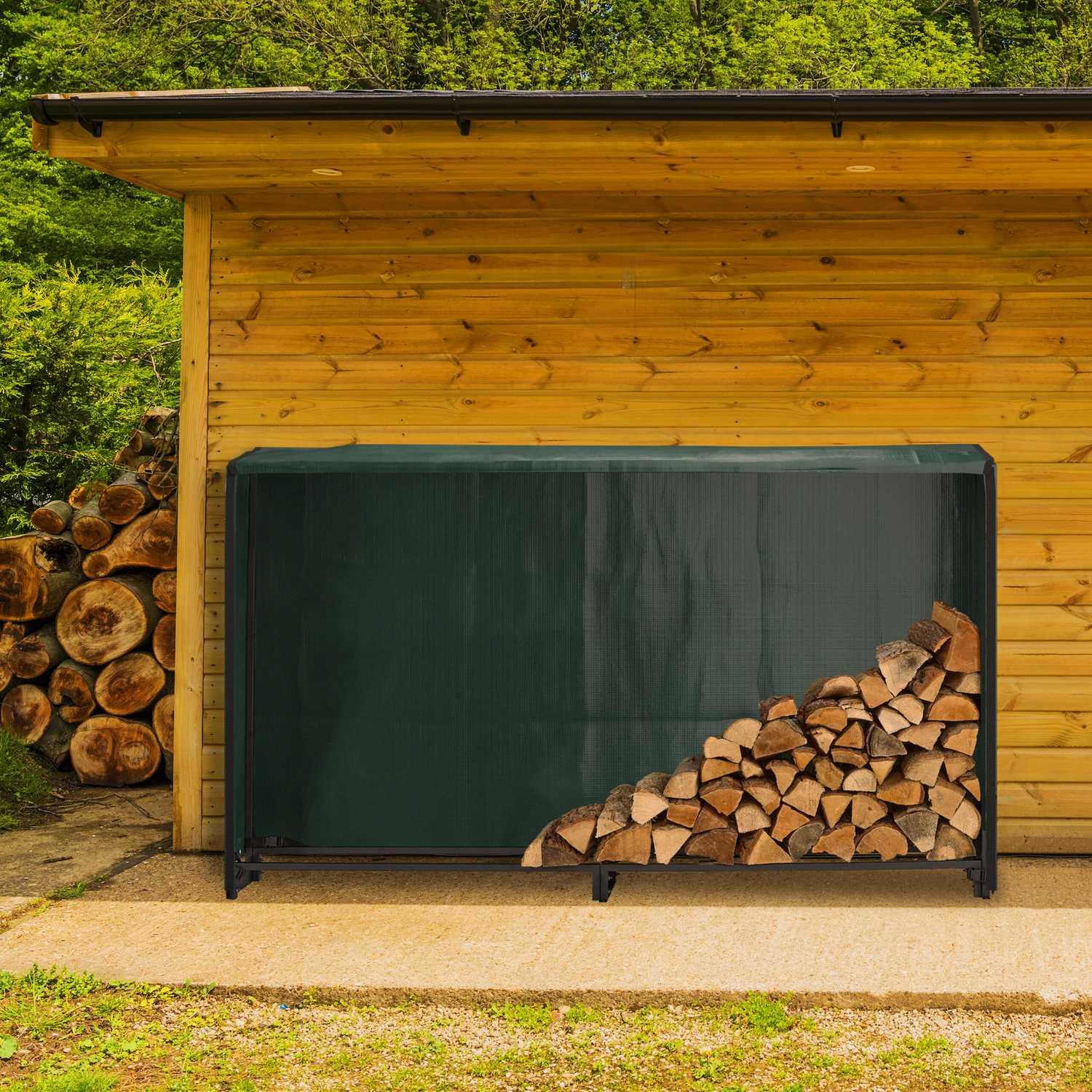 Northix Holzständer mit Deckel