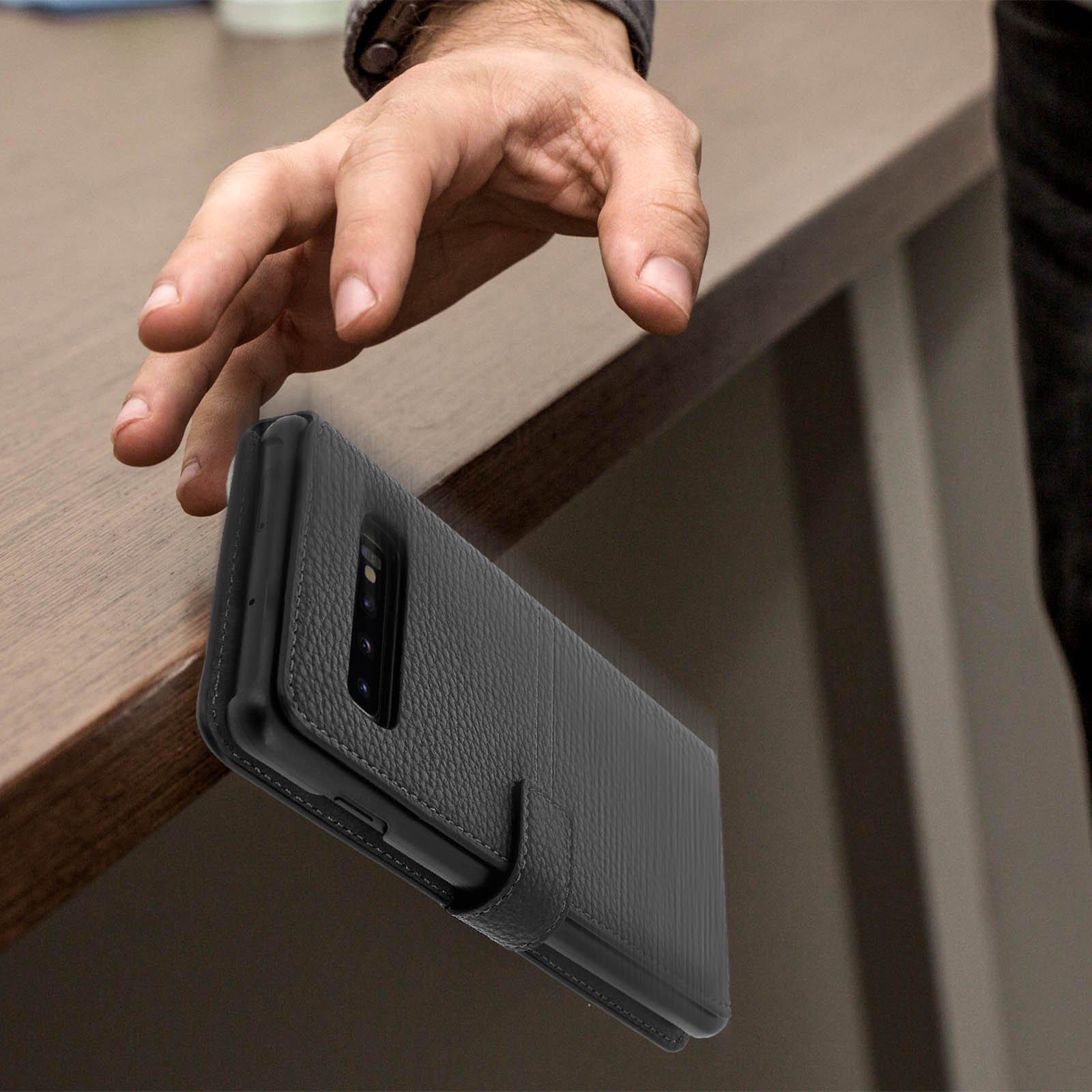 Façonnable Façonnable Bookcover Galaxy S10+ Schwarz