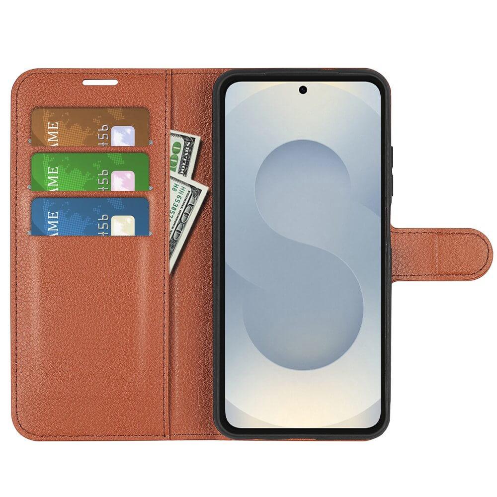 Cover-Discount Galaxy S25 Edge - Leder Etui Hülle