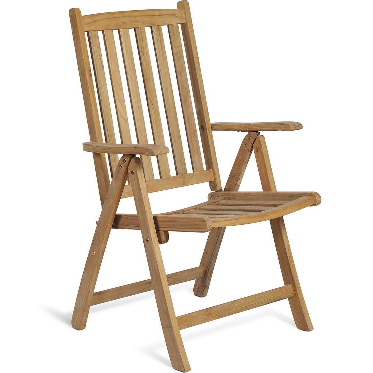 mutoni pleasure Garten Essgruppe Solo VII Teak natur (7-tlg)