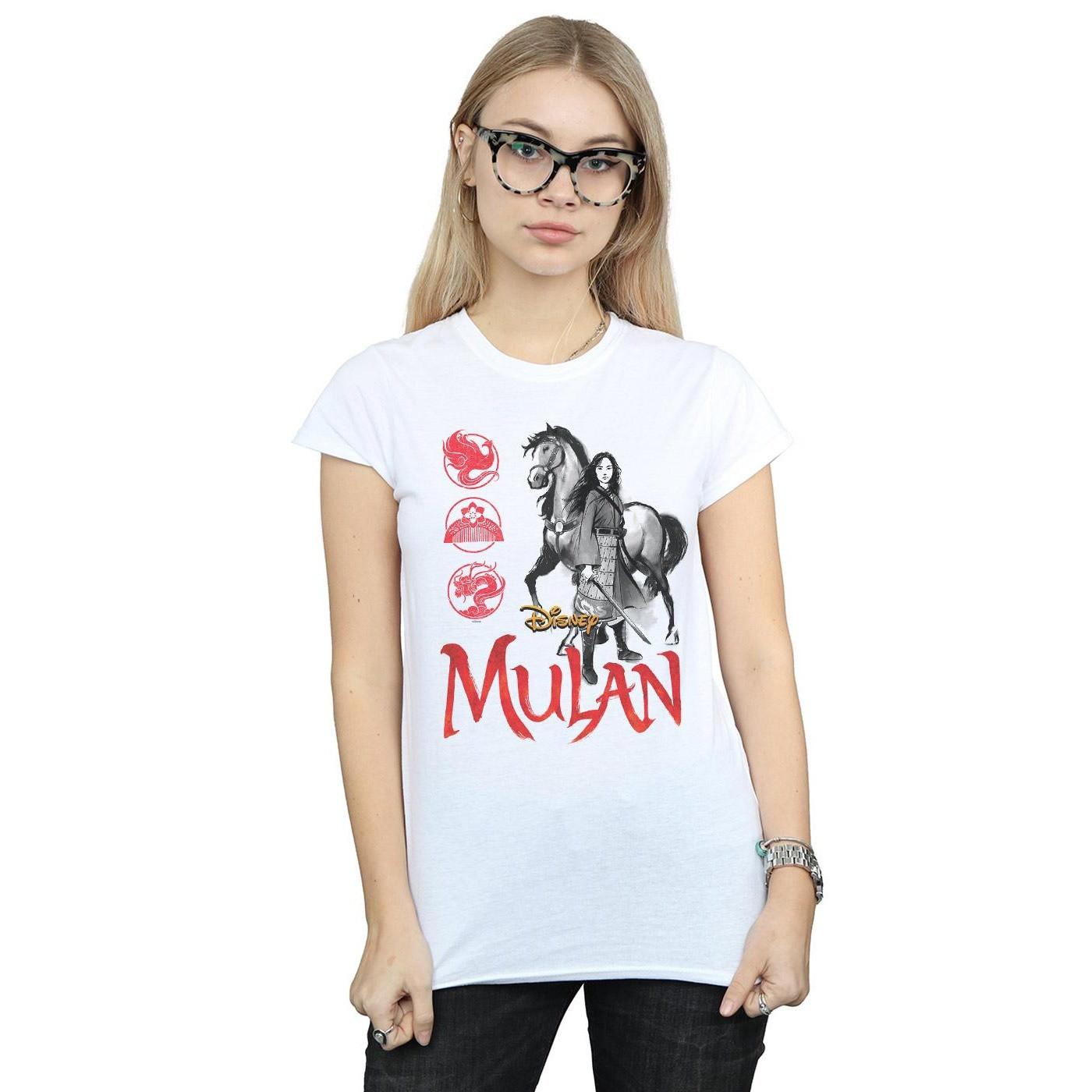 Disney Mulan Grafik Print T-Shirt