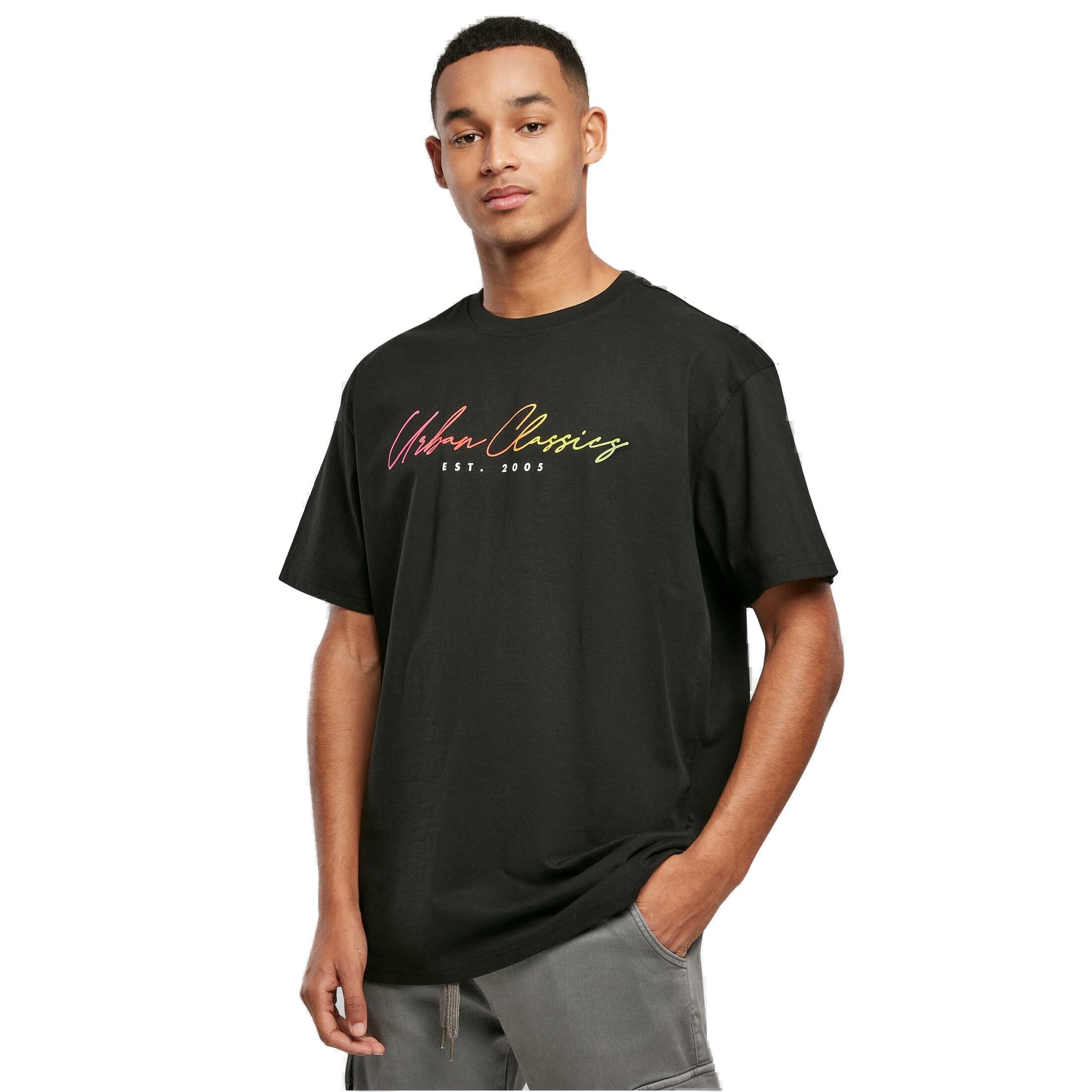 URBAN CLASSICS Script Logo Oversized T-Shirt