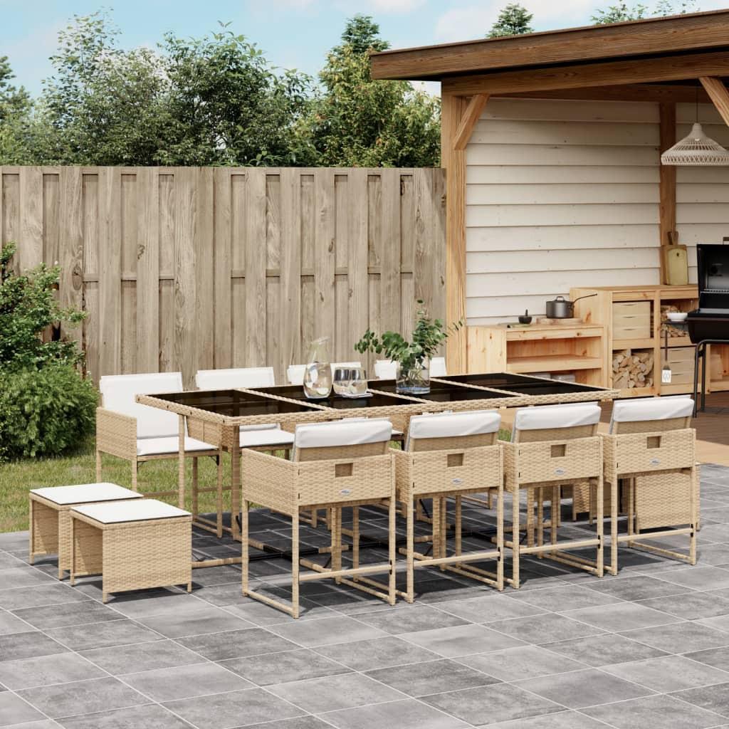VidaXL Garten essgruppe poly-rattan