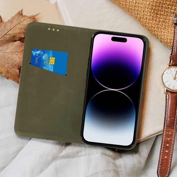 Avizar Book Cover iPhone 14 Pro Max Schwarz