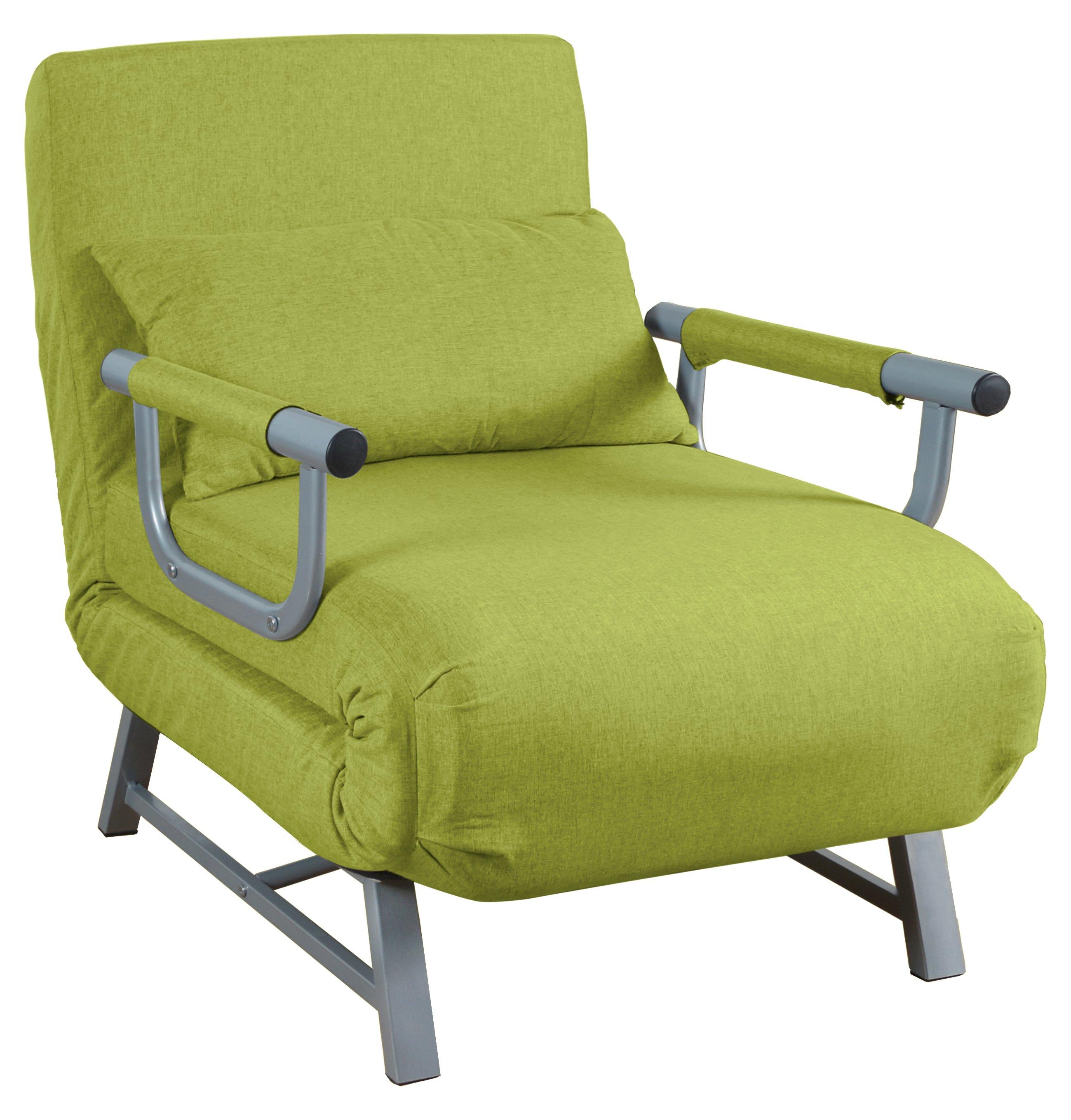 VCM Schlafsessel | Polyester-Stoff | Maße ca. ca. H. 95 x B. 64 x T. 78 cm | Sessel mit Schlaffunktion | Schlafsessel - Kolino