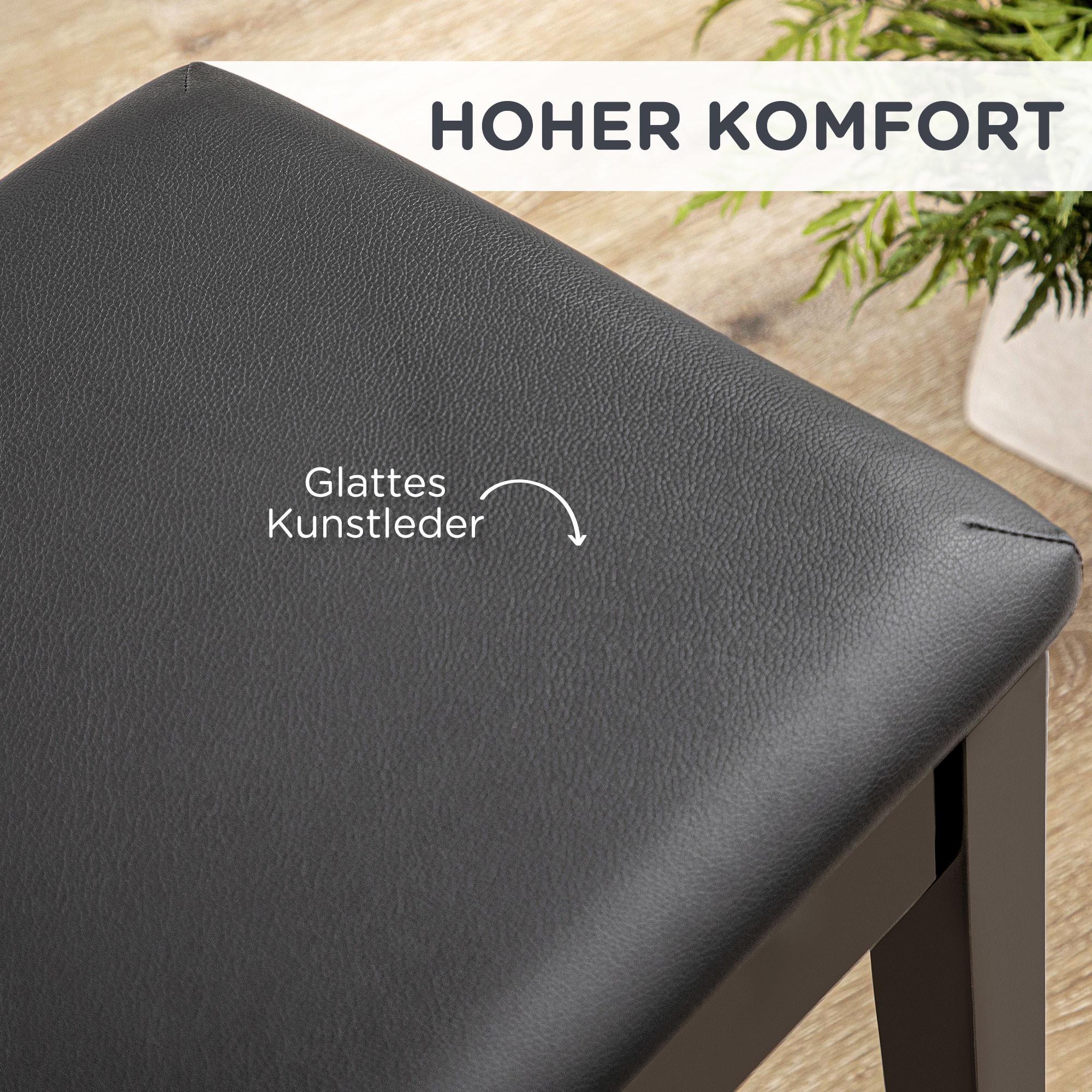 HOMCOM Klavierbank