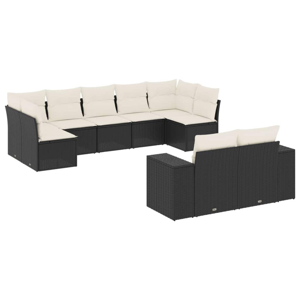 VidaXL Garten sofagarnitur poly-rattan