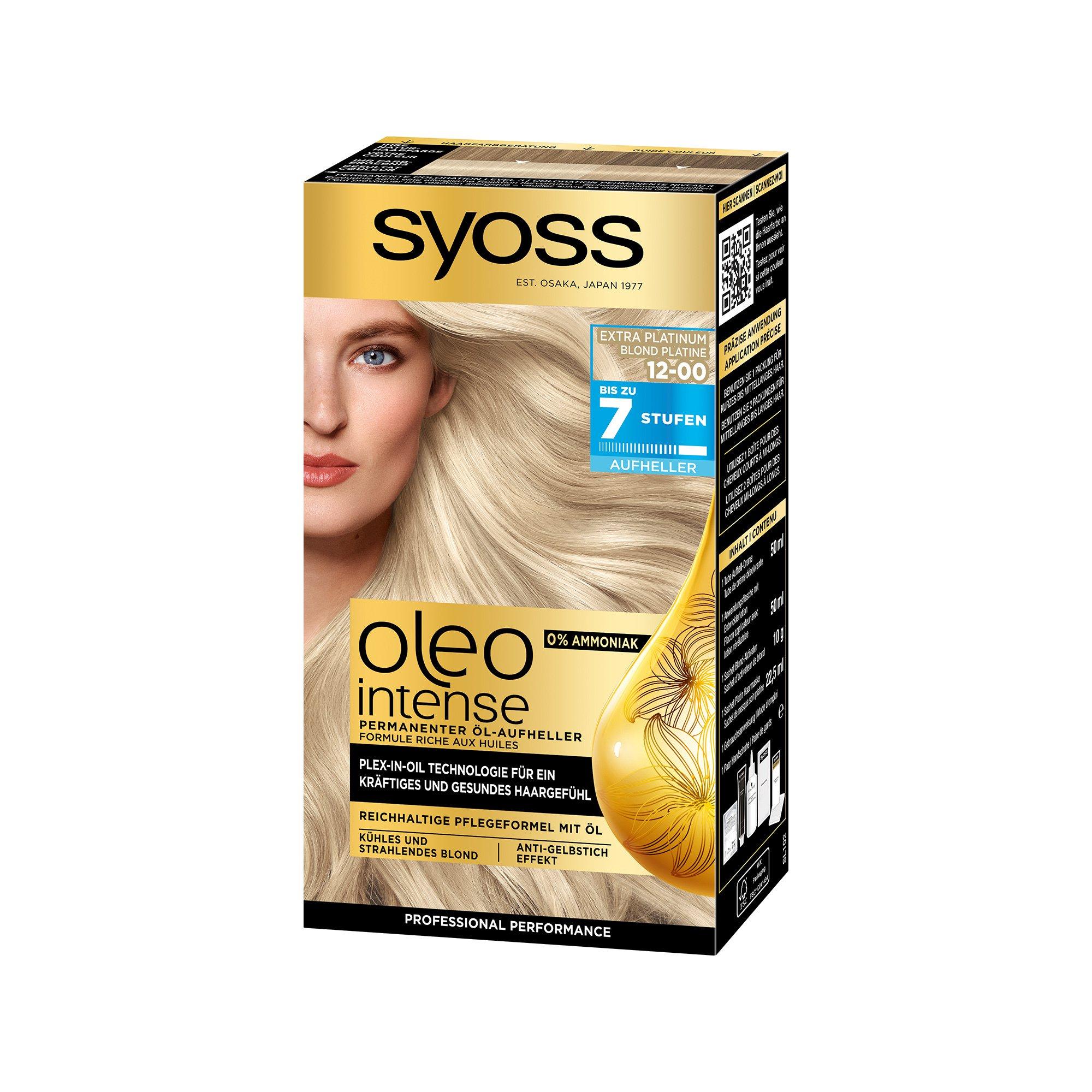 syoss Oleo Intense Color 12-00 Extra Platinum