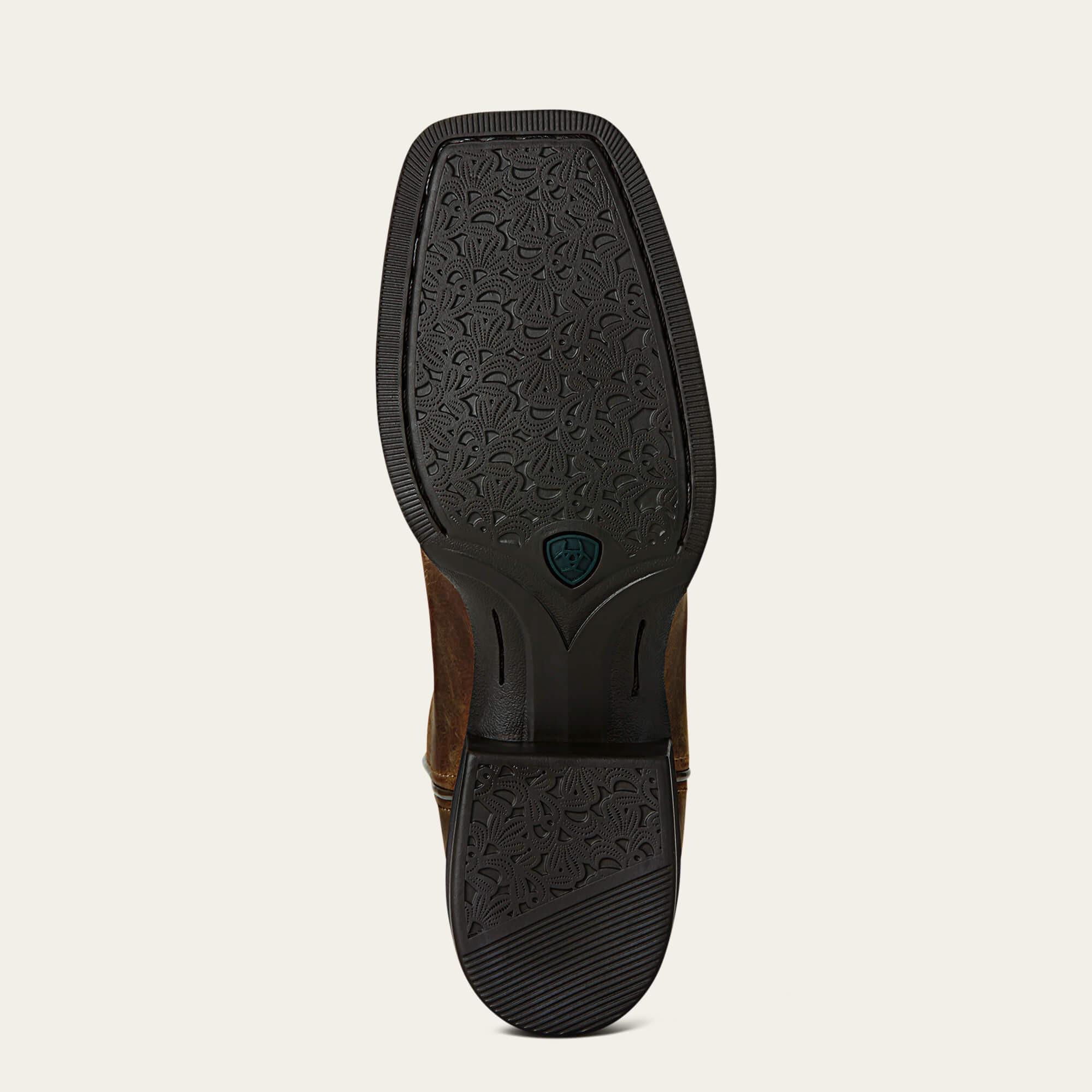 Ariat westernstiefel aus leder round up wst