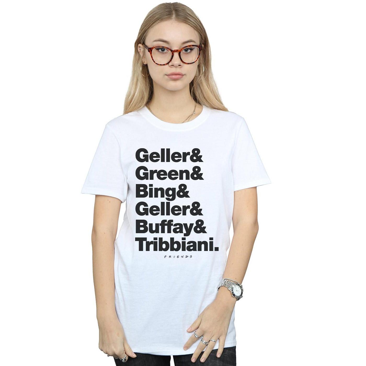 Friends Geller Green Bing Buffay Tribbiani T-Shirt