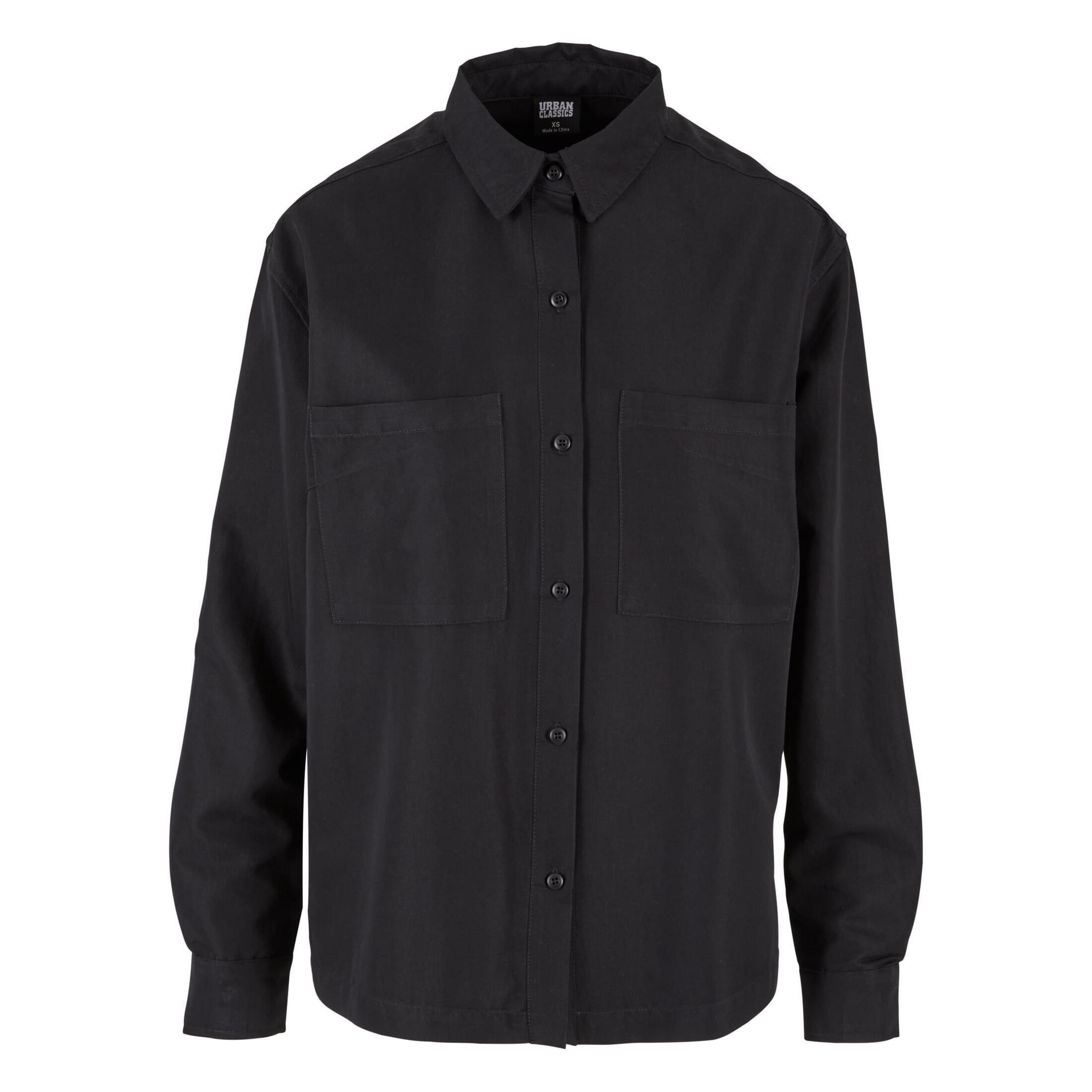 URBAN CLASSICS twill-hemd oversized