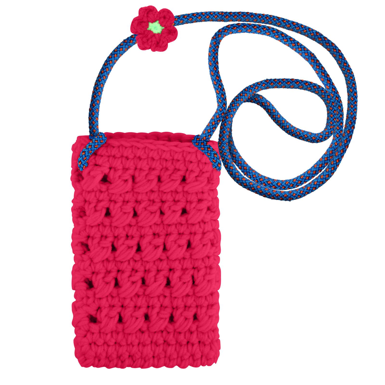 Avizar Handytasche FlowerWeave Serie Rosa