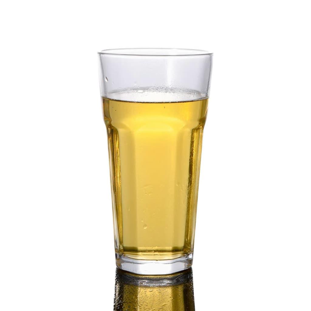 VidaXL Bierglas glas