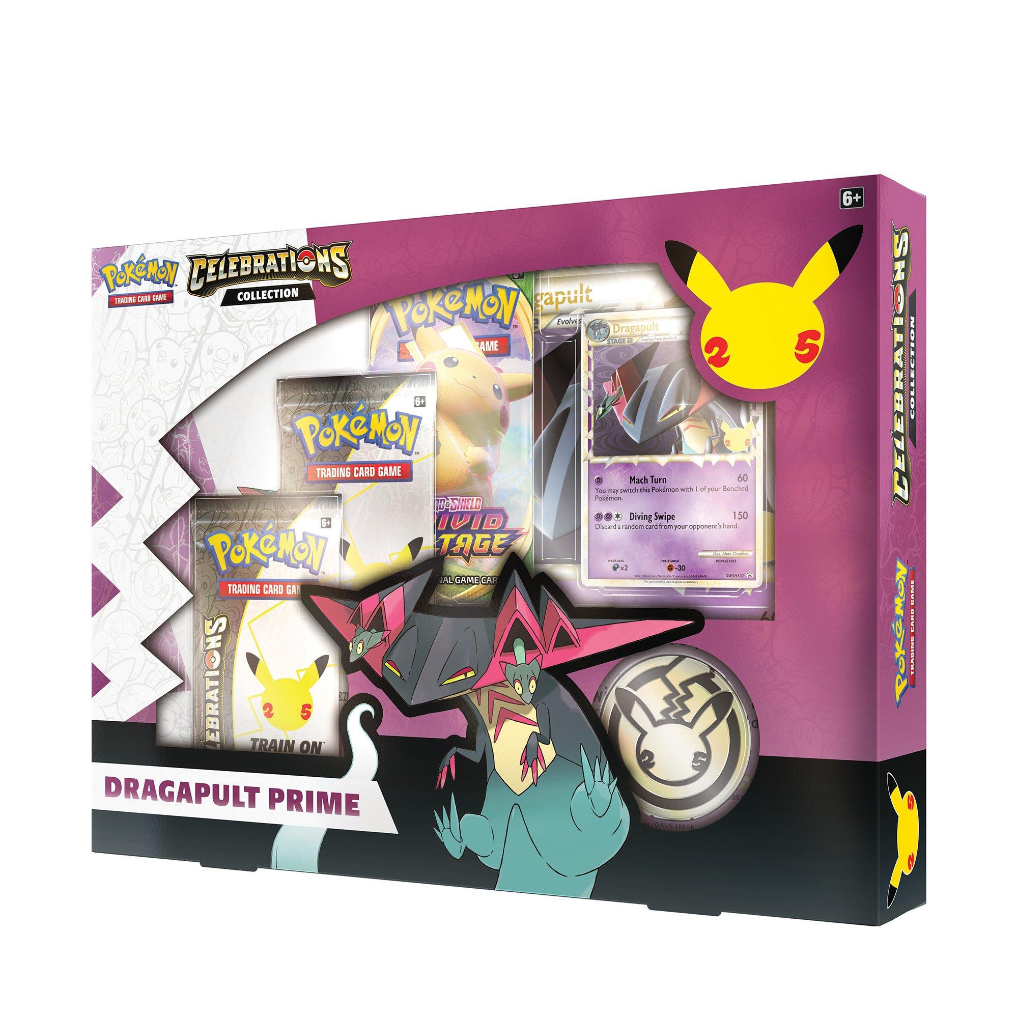 Pokémon Celebrations Dragapult Prime Collection Box