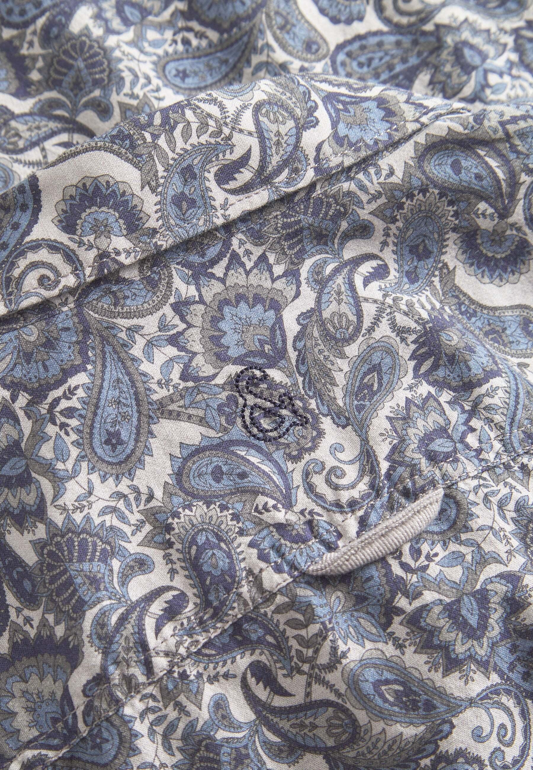 Colours & Sons Printed Langarmhemd
