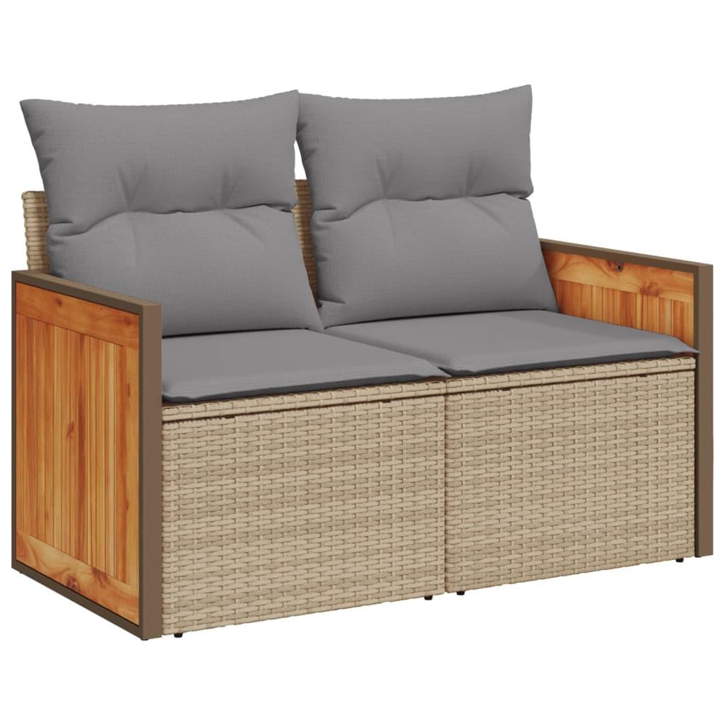 VidaXL Garten sofagarnitur poly-rattan