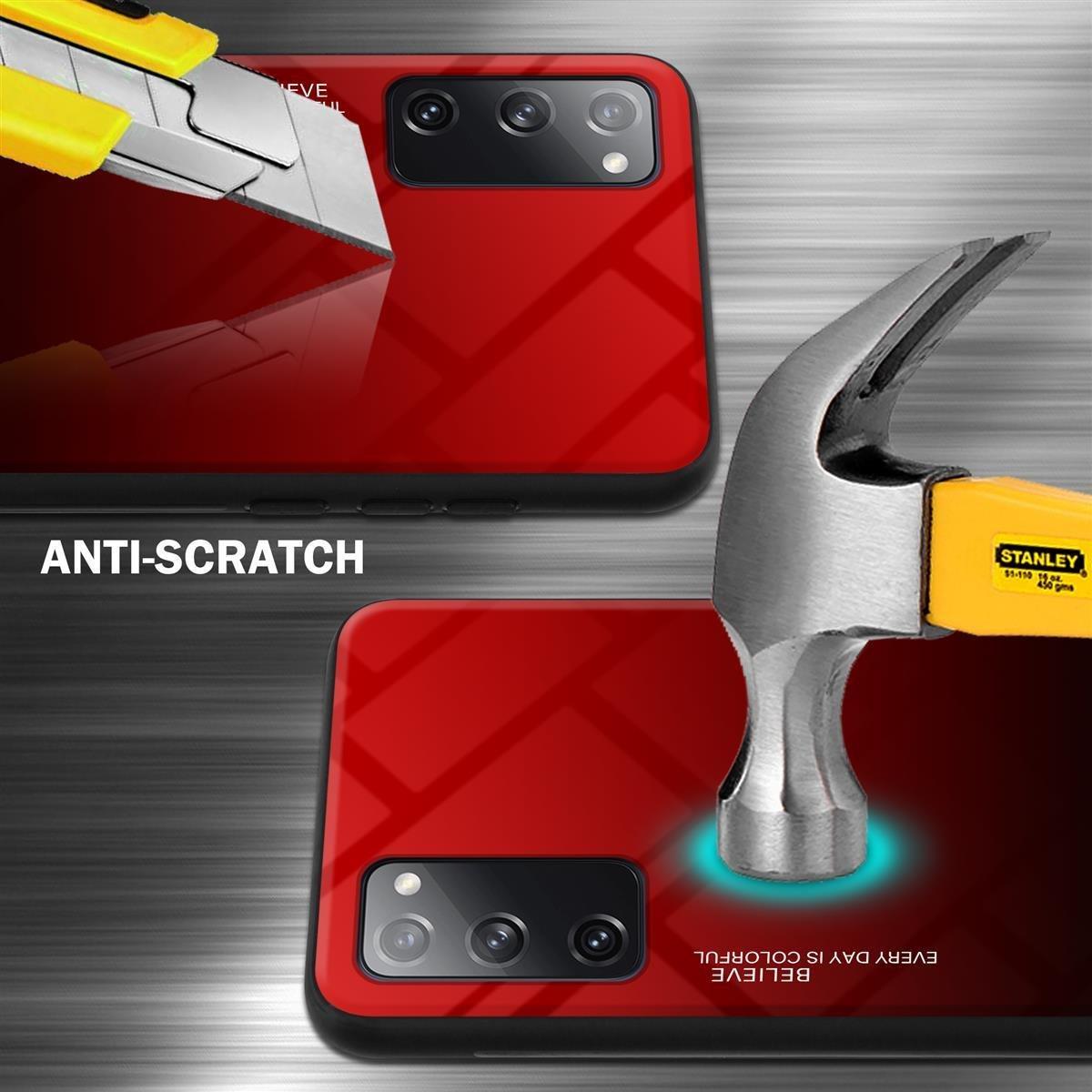 Cadorabo Hülle für Samsung Galaxy S20 FE Zweifarbig