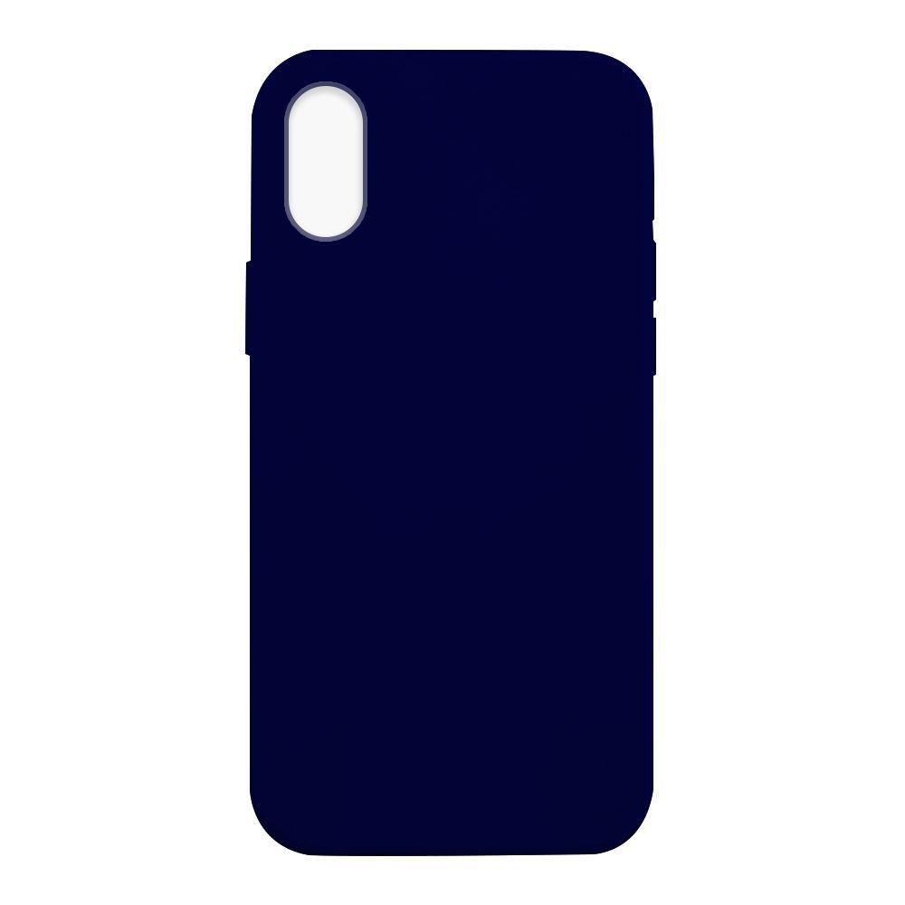 mobileup Silikon Case iPhone XR - Dark Blue