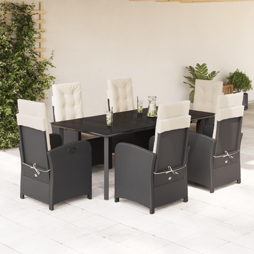 VidaXL Garten essgruppe poly-rattan