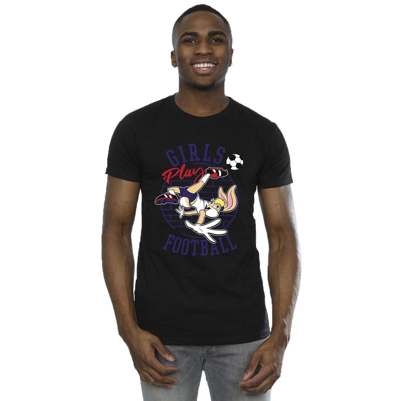 LOONEY TUNES Girls Play Football T-Shirt