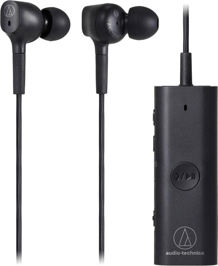 Audio Technica Wireless In-Ear-Kopfhörer ATH-ANC100BT Schwarz