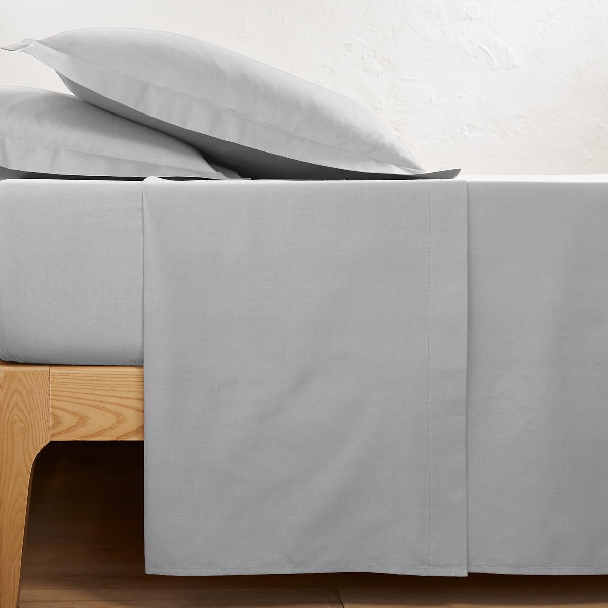 La Redoute Intérieurs Unifarbenes Leintuch aus Polybaumwolle Scenario