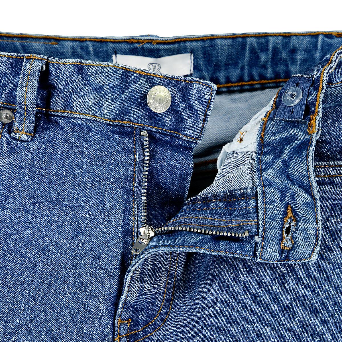 La Redoute Collections Jeansshorts mit hohem Bund